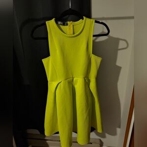 ASOS Neon yellow summer dress